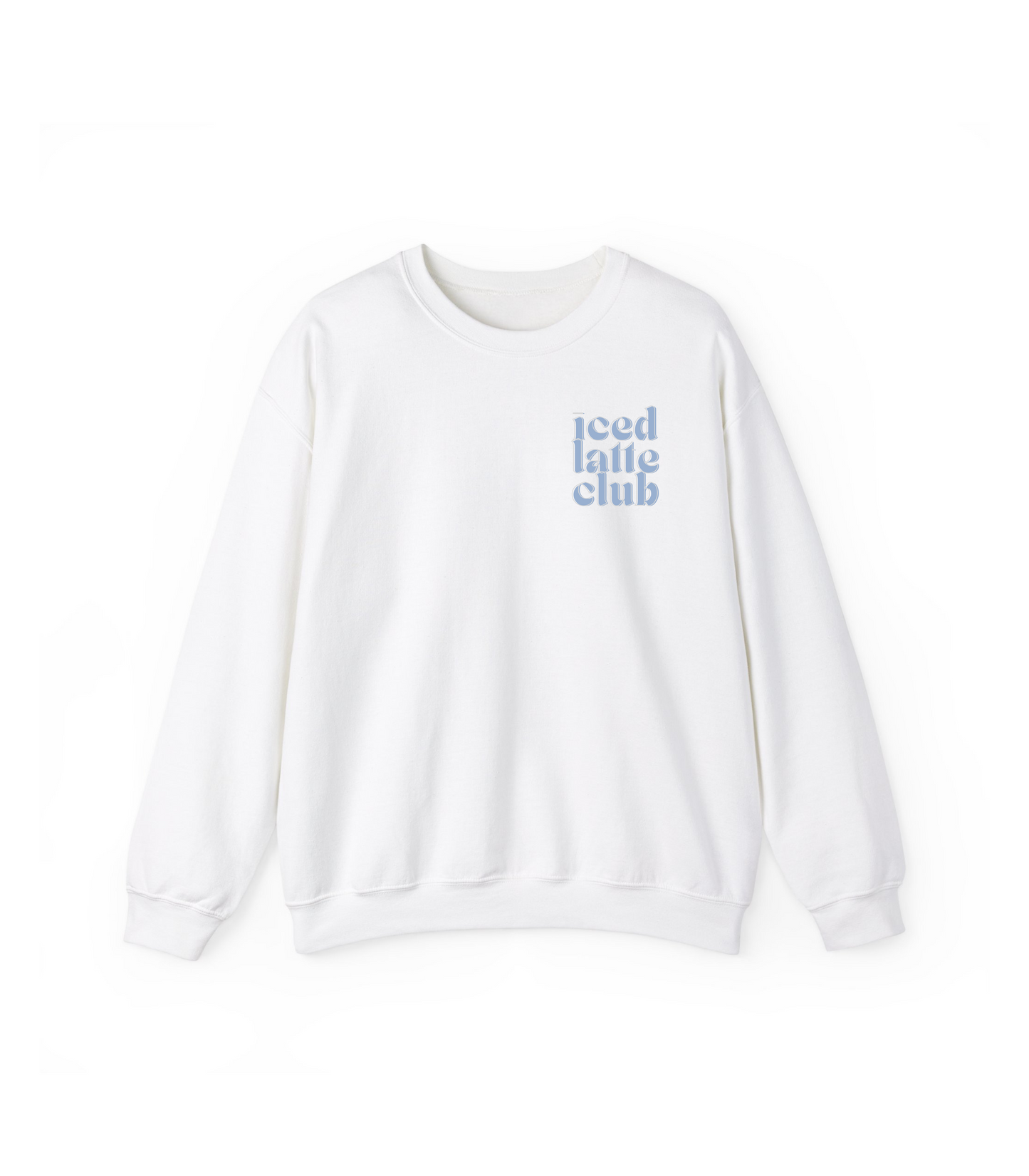 Iced Latte Club “Blue” Sweatshirt